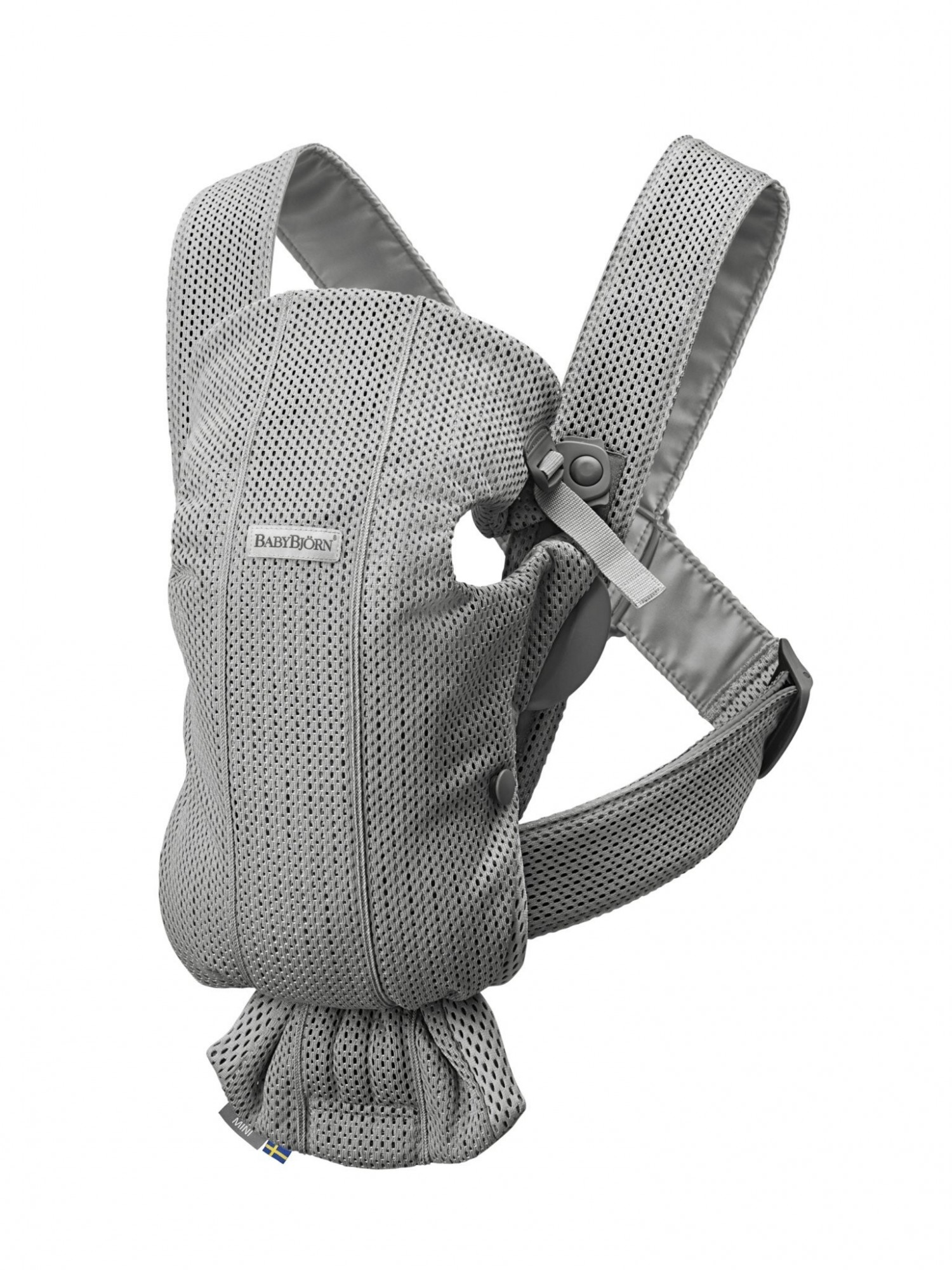 

Кенгуру-переноска BabyBjorn Mini 3D Mesh Grey, 7317680210180