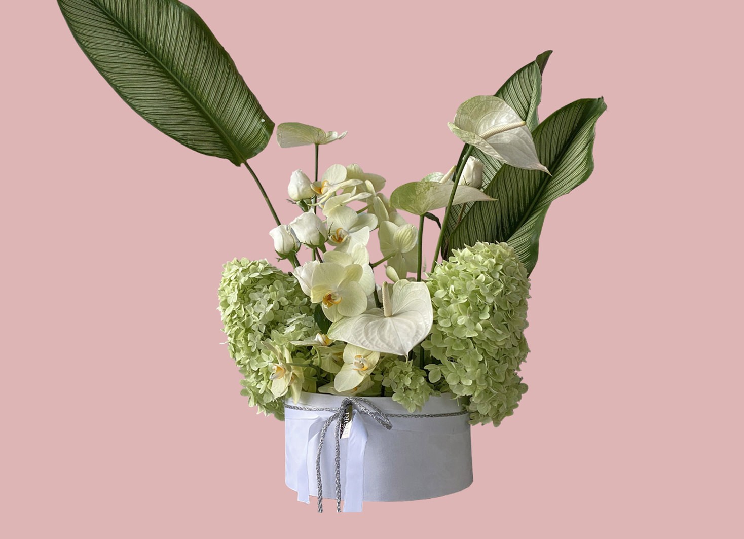 

Букет из свежих цветов Easiness FIORI в коробке
