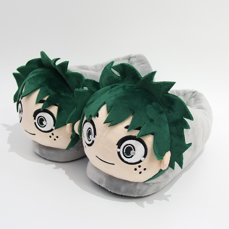 

Тапочки кигуруми игрушки Kigurumi Аниме Ику Домашние Комнатные Плюшевые Тканевые Серый 35-42 (3127)