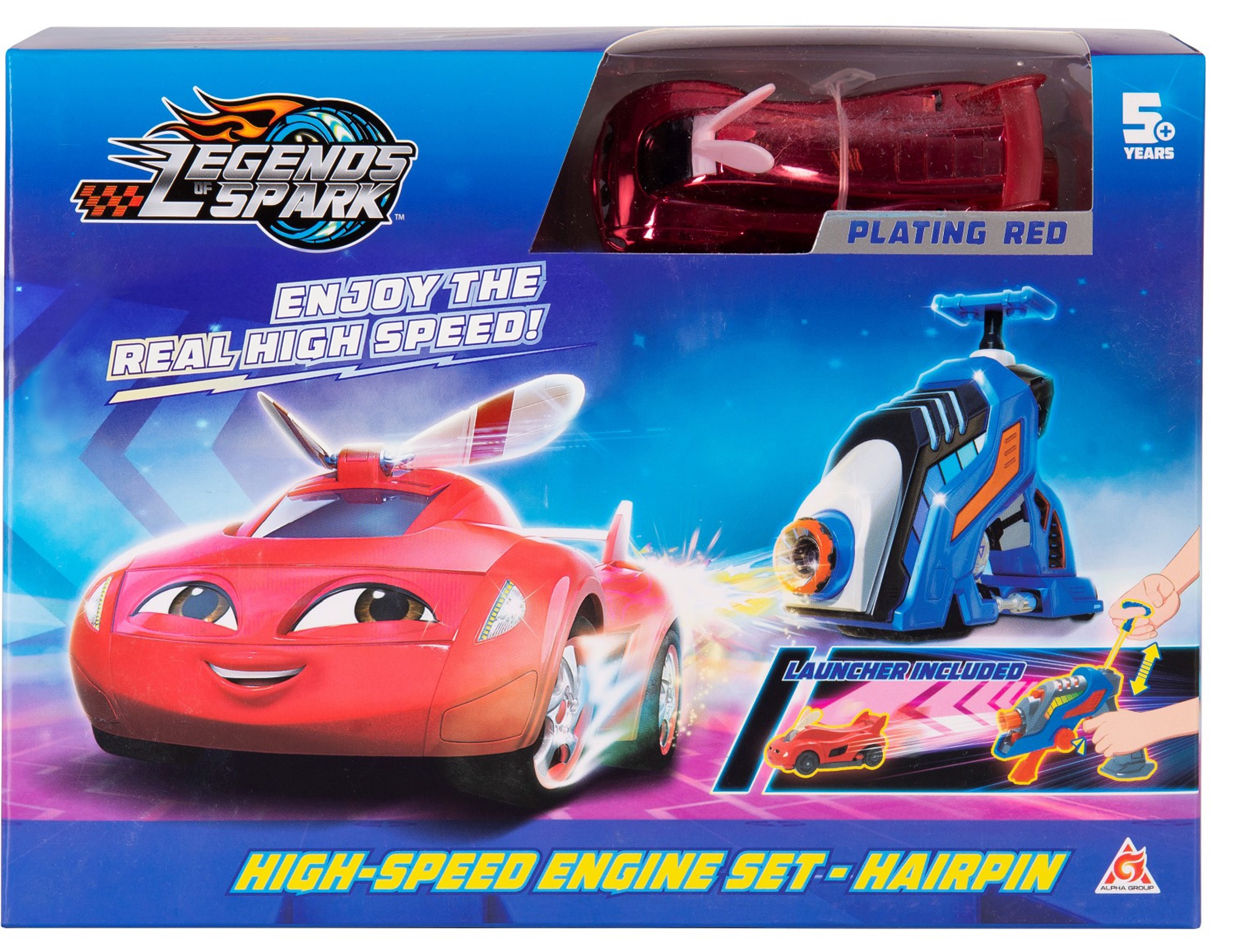 

Игровой набор Legends of Spark Инерционная машинка Хейрпин и бластер (6911400406245)