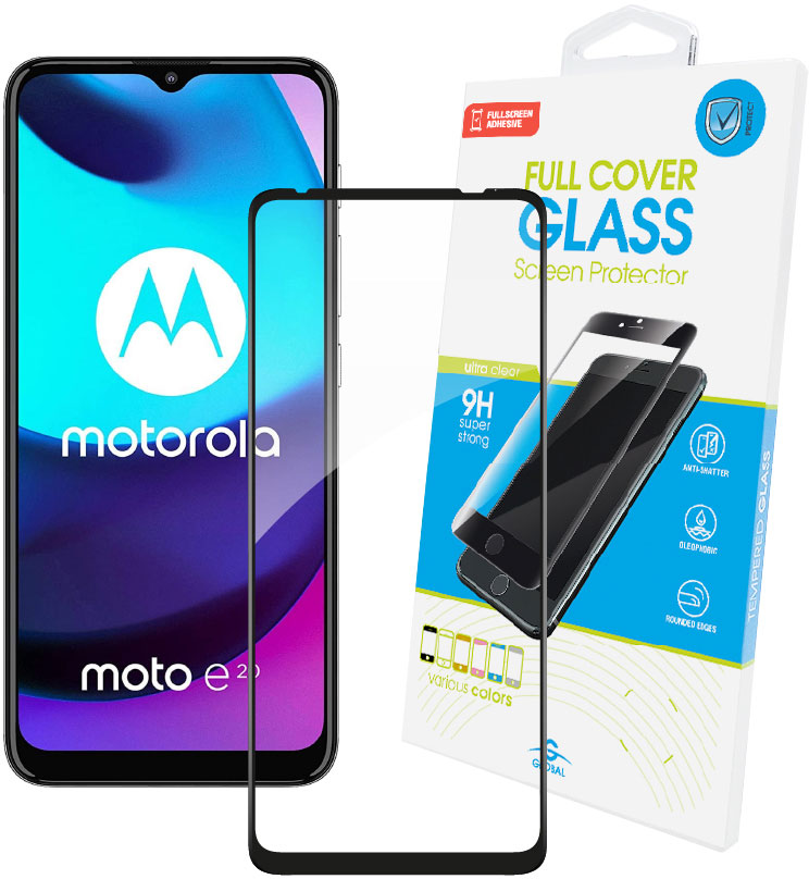 

Защитное стекло Global Full Glue для Motorola Moto E20 Black