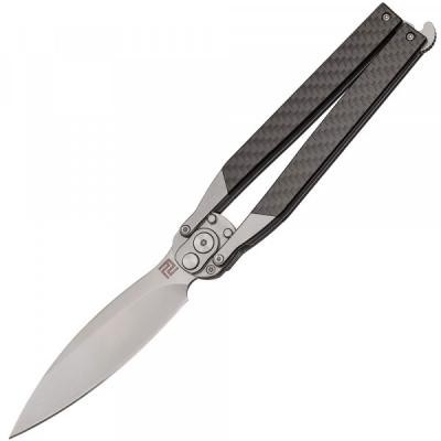 

Нож Artisan Kinetic Balisong, D2, CF (1823PL-CF)