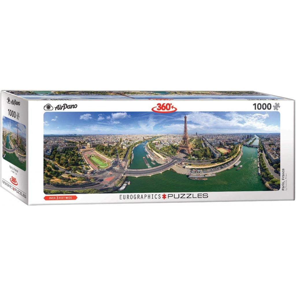 

Пазл EuroGraphics Париж, Франция, 1000 элементов панорамный (6010-5373)