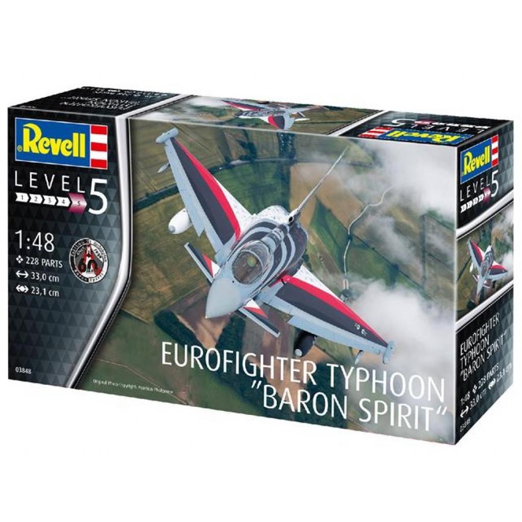 

Сборная модель Revell Многоцелевой истребитель Тайфун Барон Спирит. Масштаб 148 (RVL-03848)