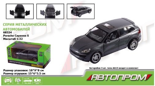 

Машина метал Porsche Cayenne S 68324 "АВТОПРОМ",1:32