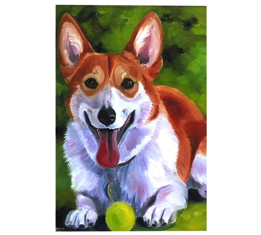 

Картина по номерам 20х30 см 2097 Песик