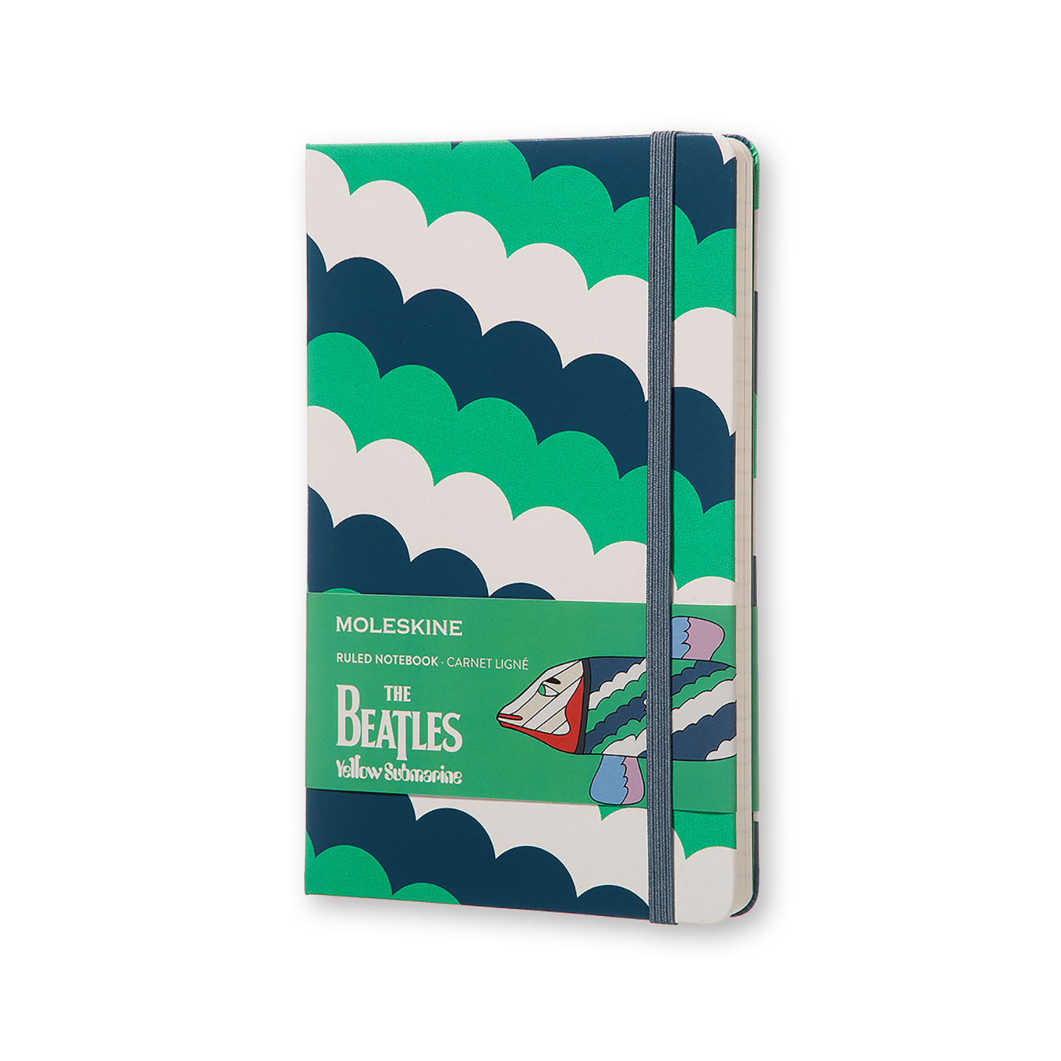 

Записник Moleskine Beatles середній / Лінійка Зелений (8055002851572)