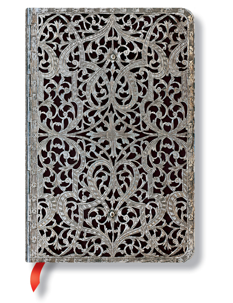 

Записник Paperblanks Срібна Філігрань Класичний кишеньковий / Нелінований Тінь (9781439721865)