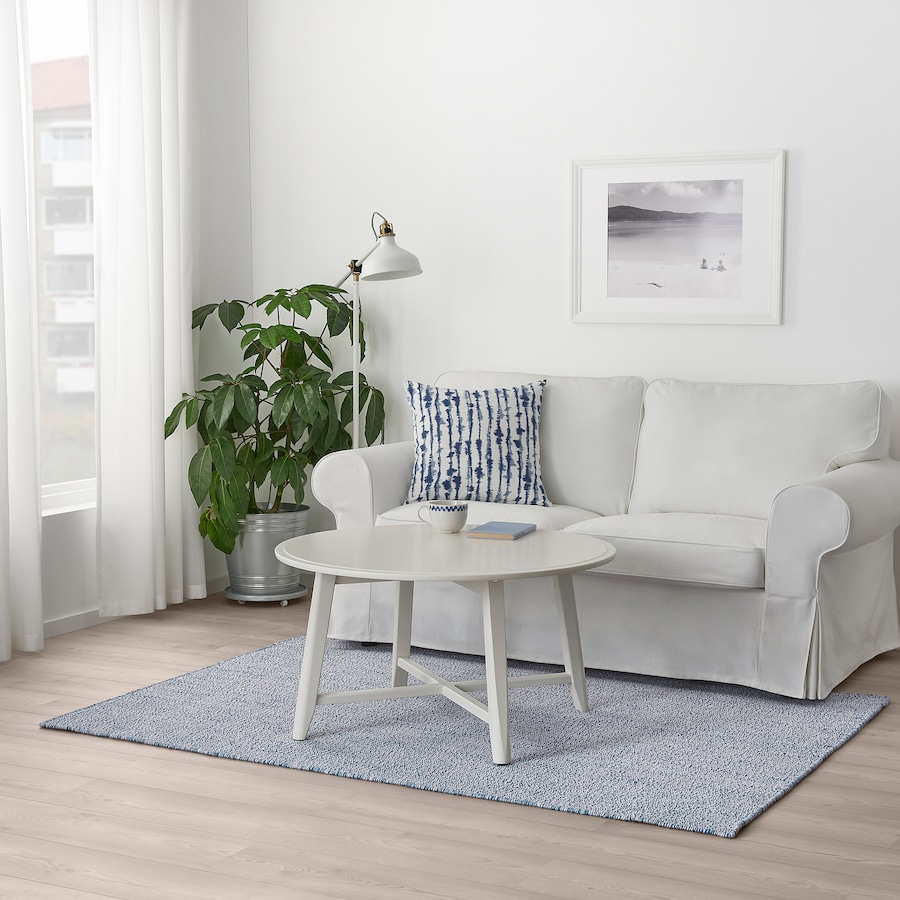 

Ковер IKEA LOVRUP безворсовый, синий, 133x195 см 304.385.42