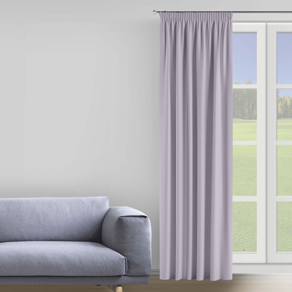 

Штора Decorator 250х275 сиреневый бархат на тесьме B238