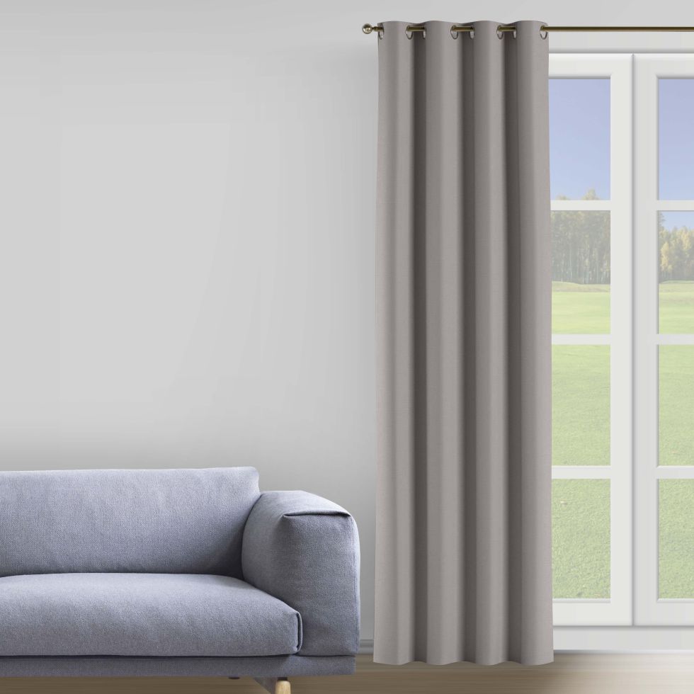 

Комплект штор Decorator 2 шт 150х258 бежевый бархат на люверсах B229