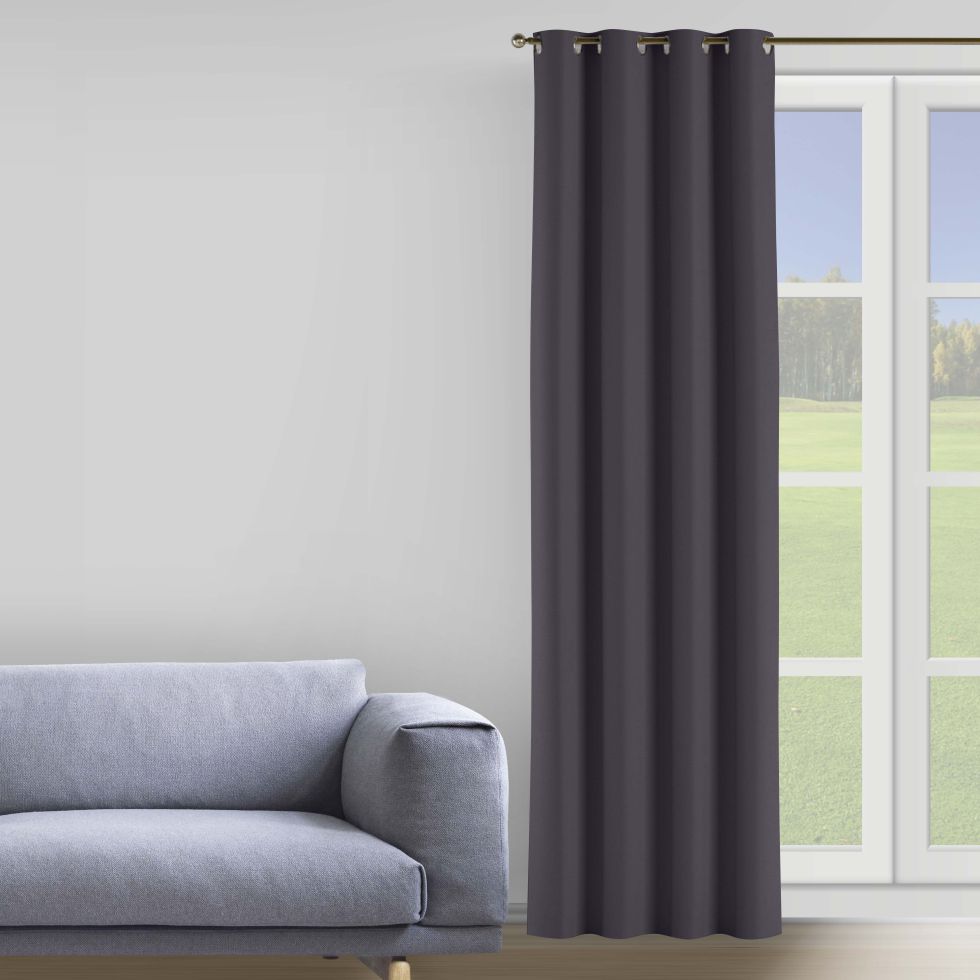 

Комплект штор Decorator 2 шт 250х258 коричневый бархат на люверсах B212