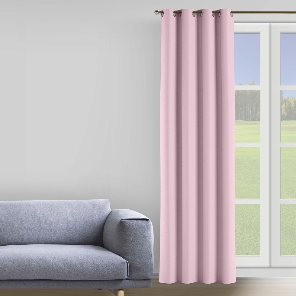 

Комплект штор Decorator 2 шт 250х258 пудровый бархат на люверсах B215