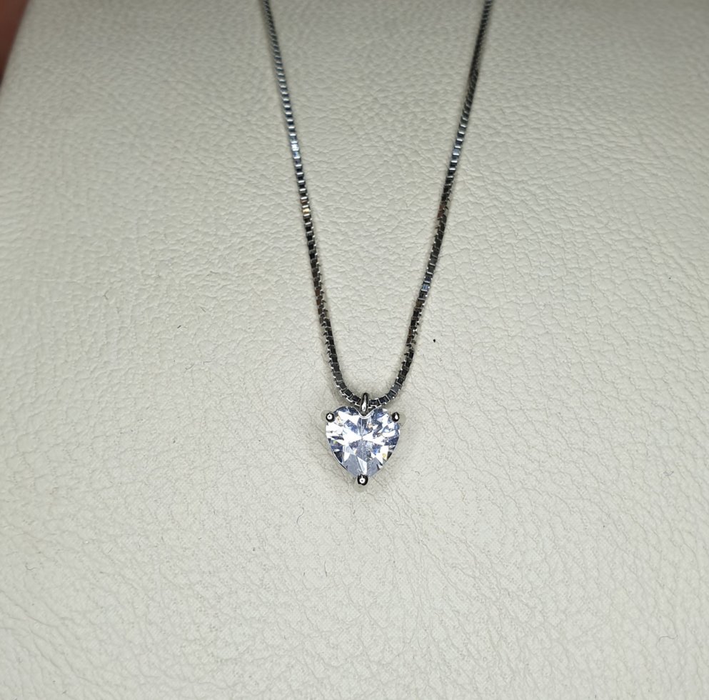 

Колье серебряное "Сердце" 2,36 г