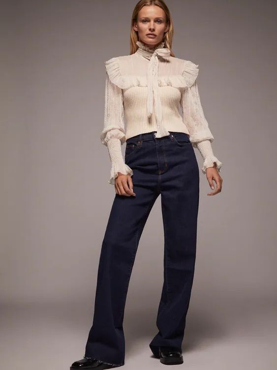 

Блузка Zara 2488-113-712  Пудра, Блузка Zara 2488-113-712 M Пудра