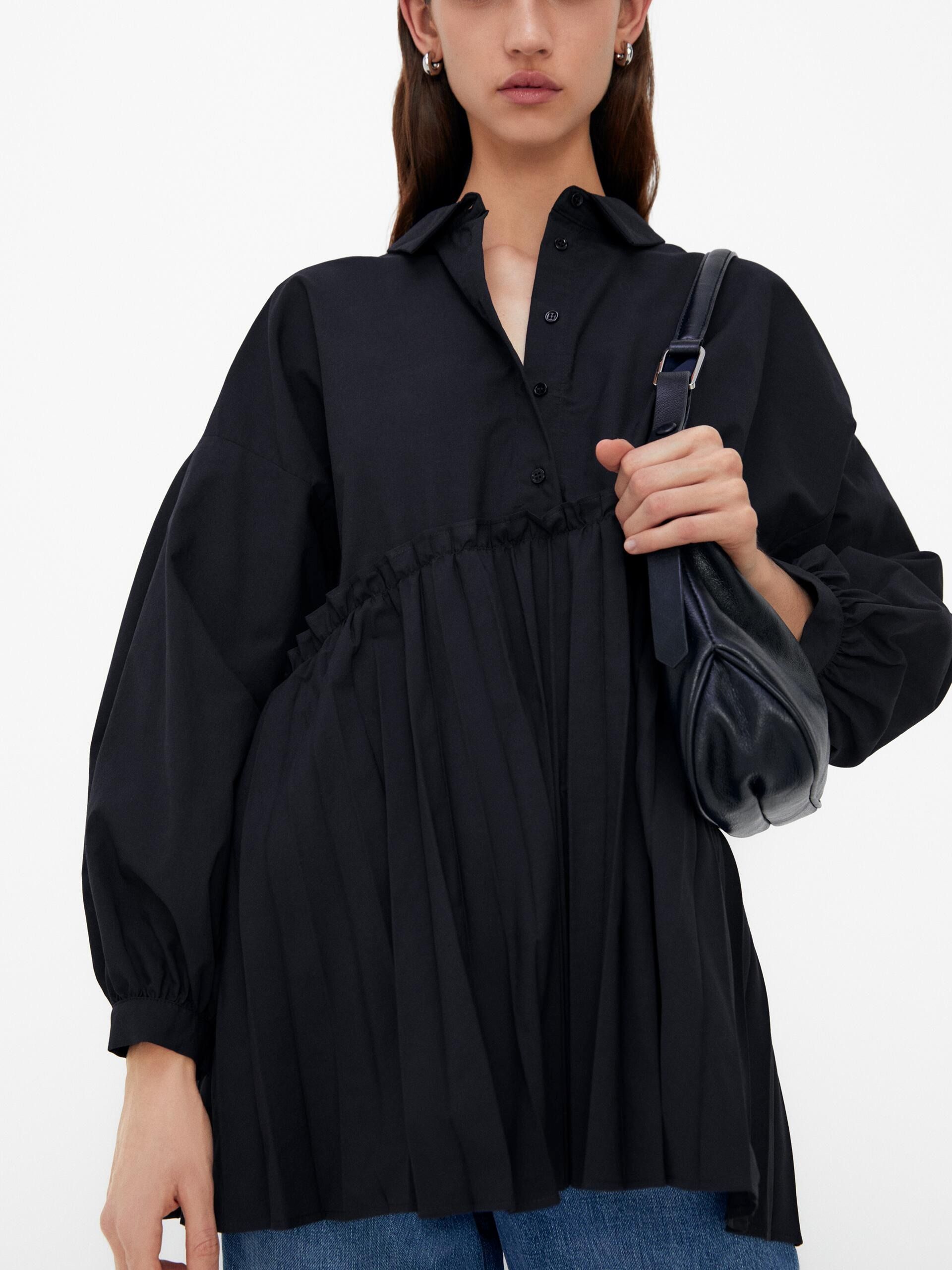 

Туника Zara 7563-248-401  Темно-синяя, Туника Zara 7563-248-401 L Темно-синяя