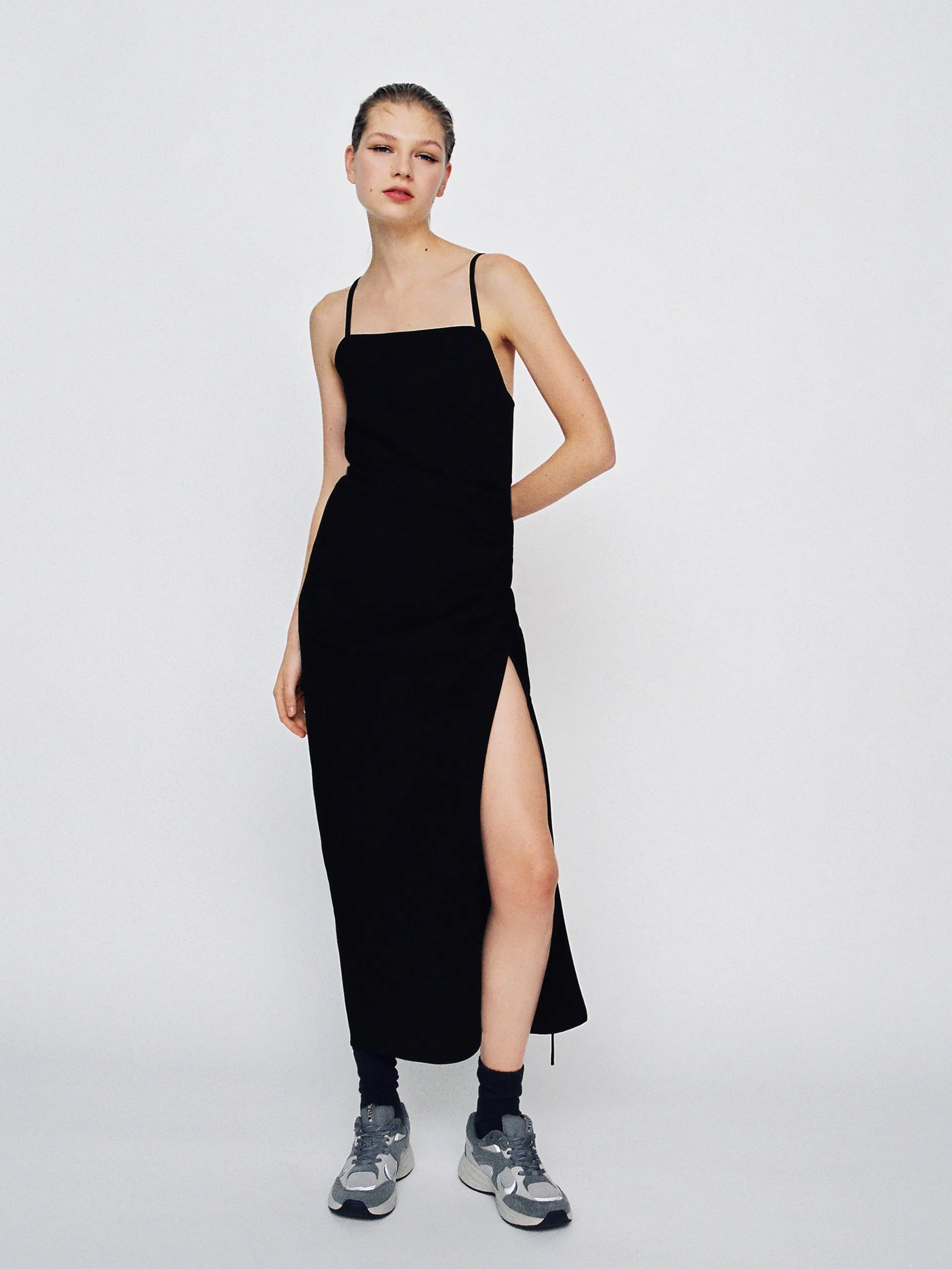 

Сарафан Zara 7736-778-800  Черное, Сарафан Zara 7736-778-800 XS Черное