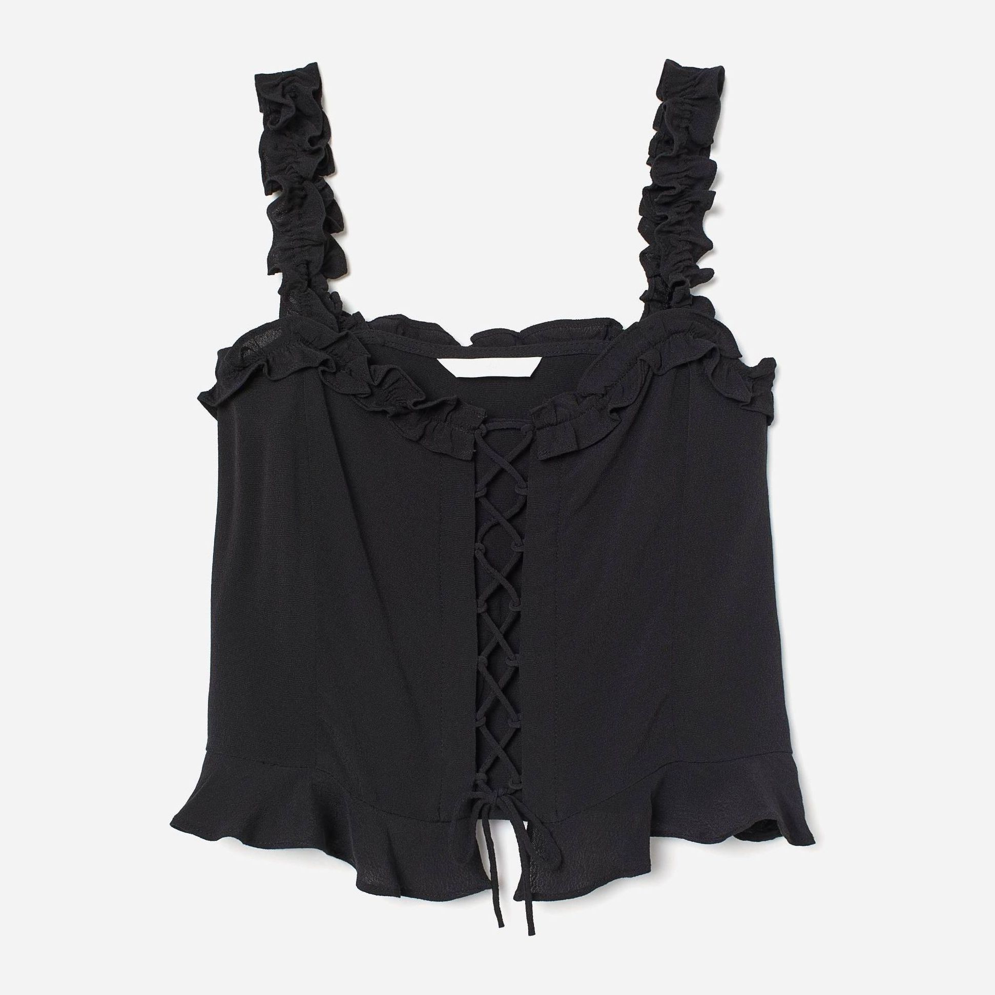 

Топ H&M 504-8502511  Черный, Топ H&M 504-8502511 L Черный
