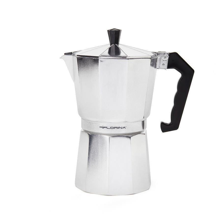 

Кофеварка гейзерная FLORINA 1K5040 (ALUM GRANDE KP1-9CUP)