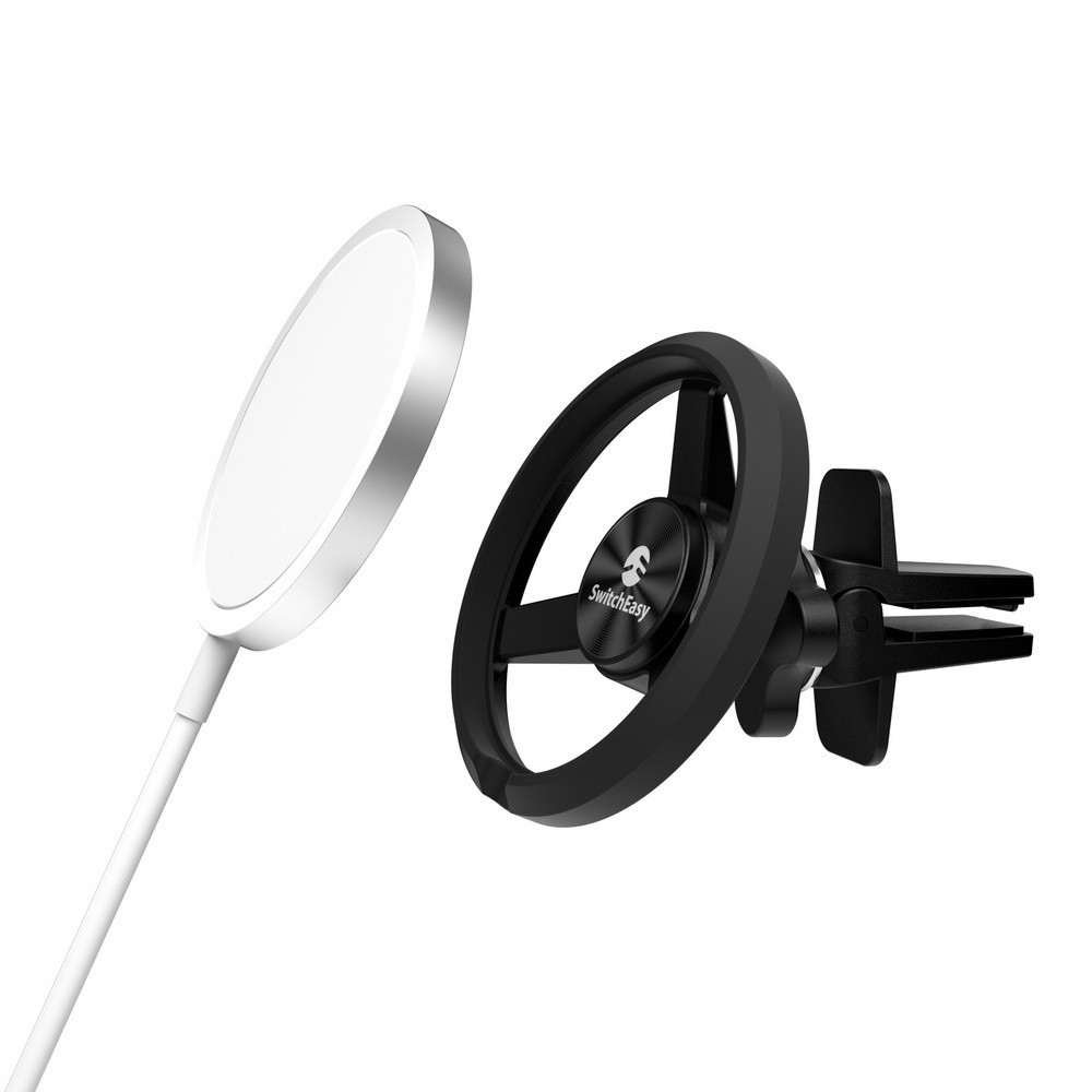 

Автомобильный держатель Switcheasy MagMount for MagSafe Charger Car Mount Bracket Type Black
