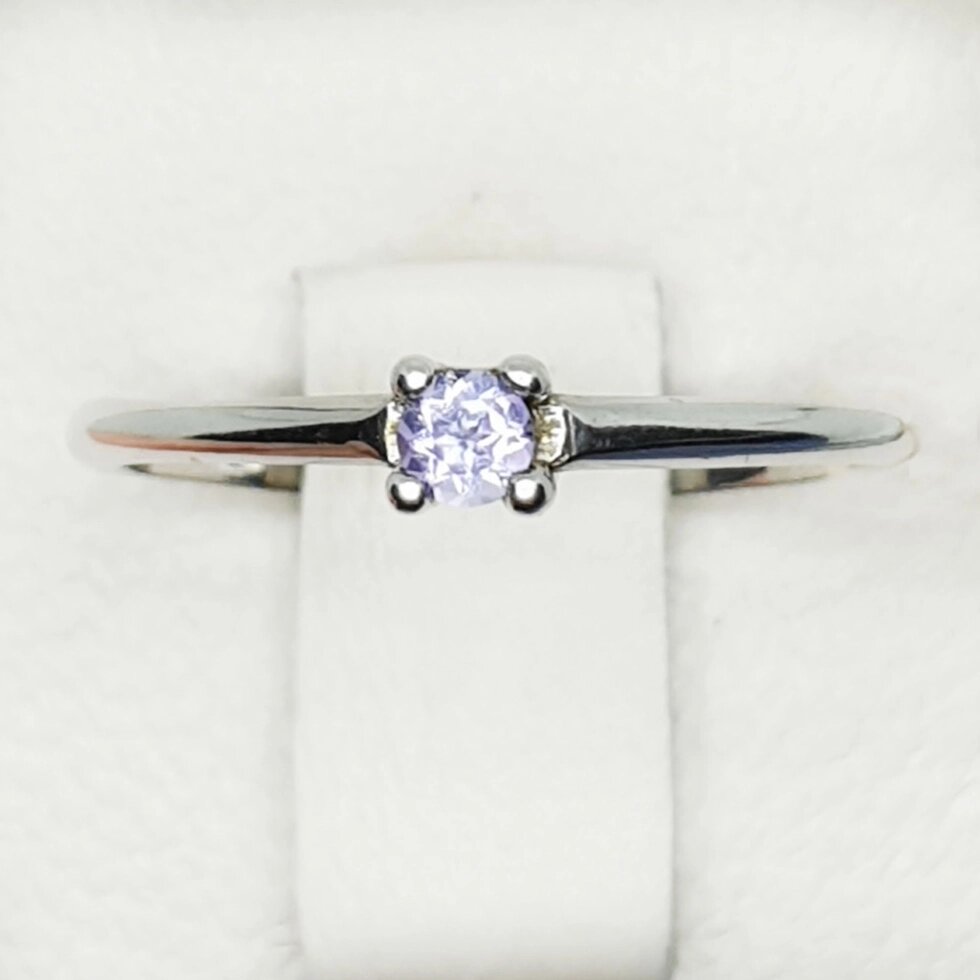 

Кольцо серебряное с аметистом 18,5 1,50 г