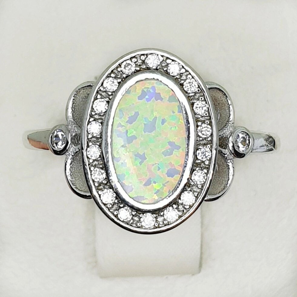 

Кольцо серебряное с опалом 16 2,48 г