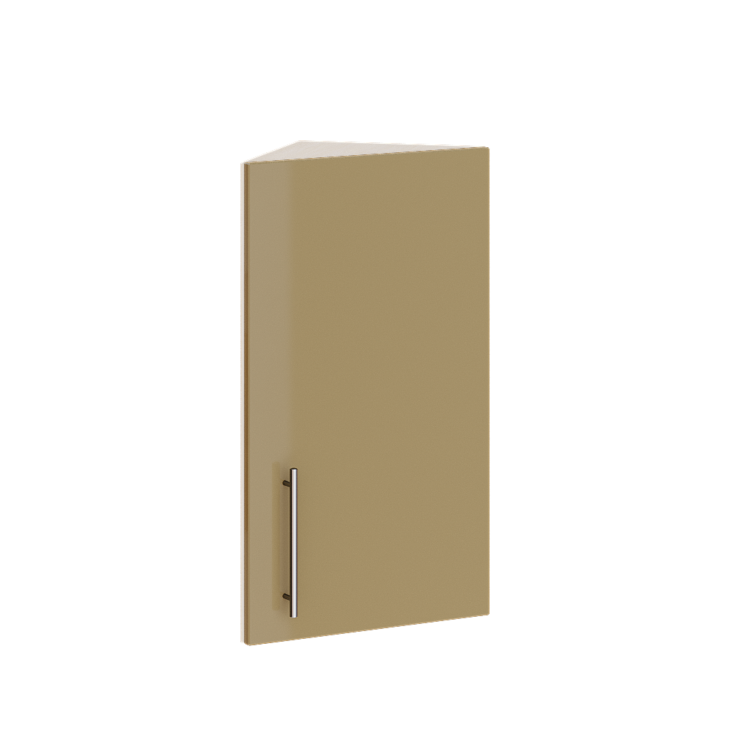 

Кухня Модерн Эверест модуль Верх Угловое Окончание В33-300 Мокко Глянец - Дуб молочный 30х30х82см