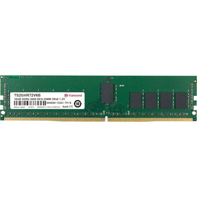 

Модуль памяти DDR4 2666MHz 16GB TRANSCEND ECC RDIMM (TS2GHR72V6B)