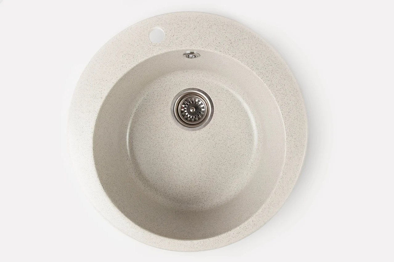 

Кухонная гранитная мойка ARKANA №007 D-500 Цвет терра