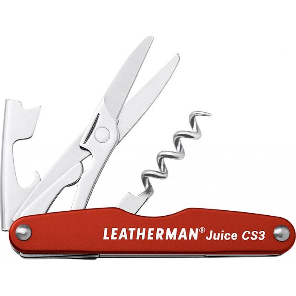 

Мультитул Leatherman Juice CS3- Cinnabar orange (832369)