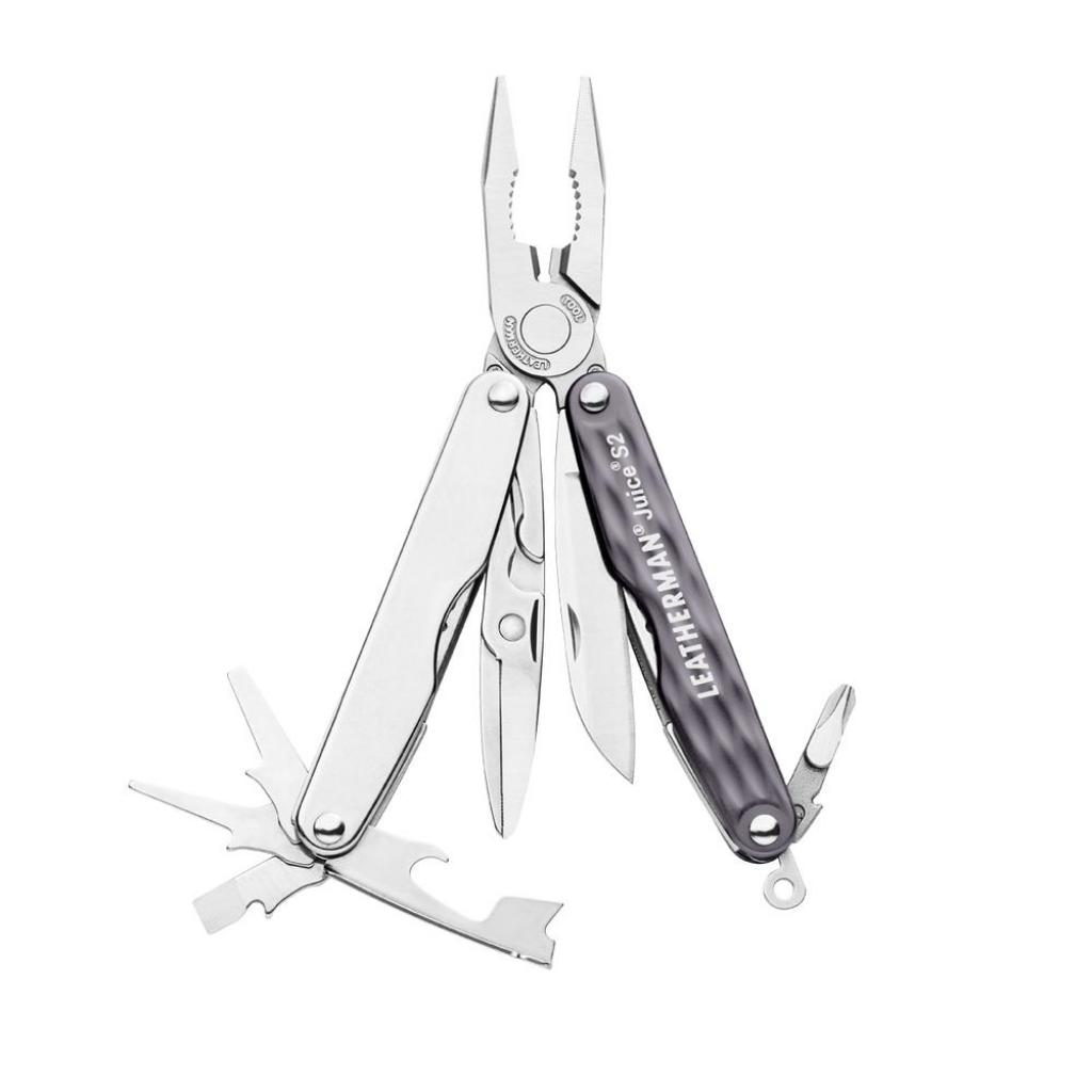 

Мультитул Leatherman Juice S2- GRANITE GRAY, кожаный чехол, карт. коробка (831944)