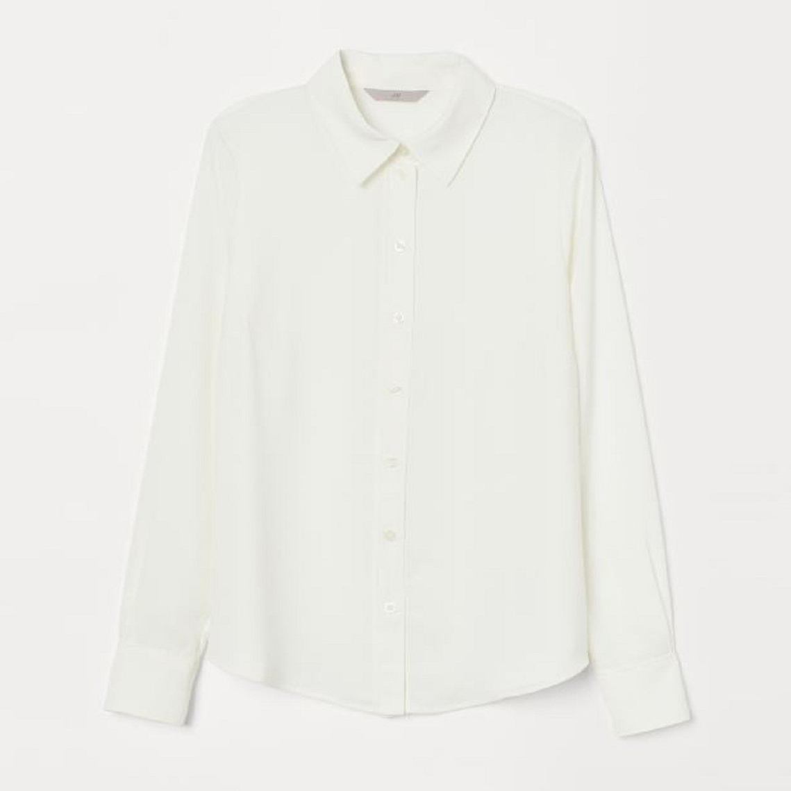 

Рубашка H&M 9396443abr  Молочная, Рубашка H&M 9396443abr L Молочная