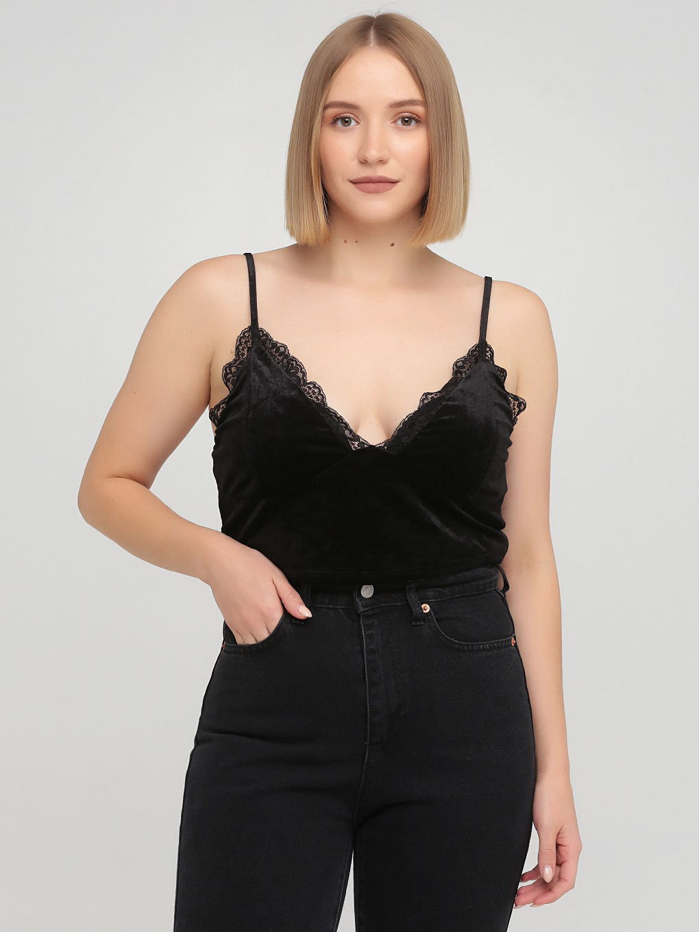 

Топ H& 9399242bar  Черный, Топ H&M 9399242bar M Черный