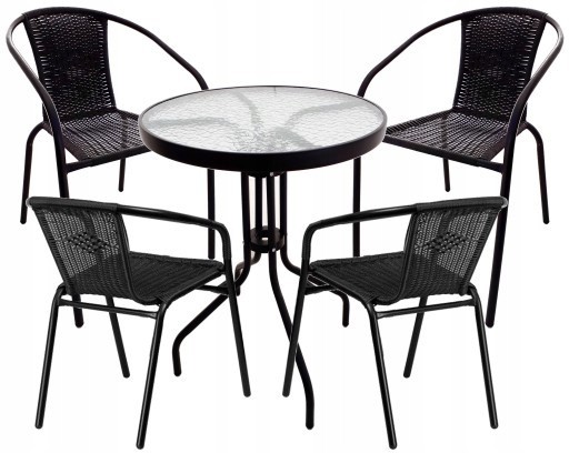 

Cадова мебель Jumi Bistro Black-4