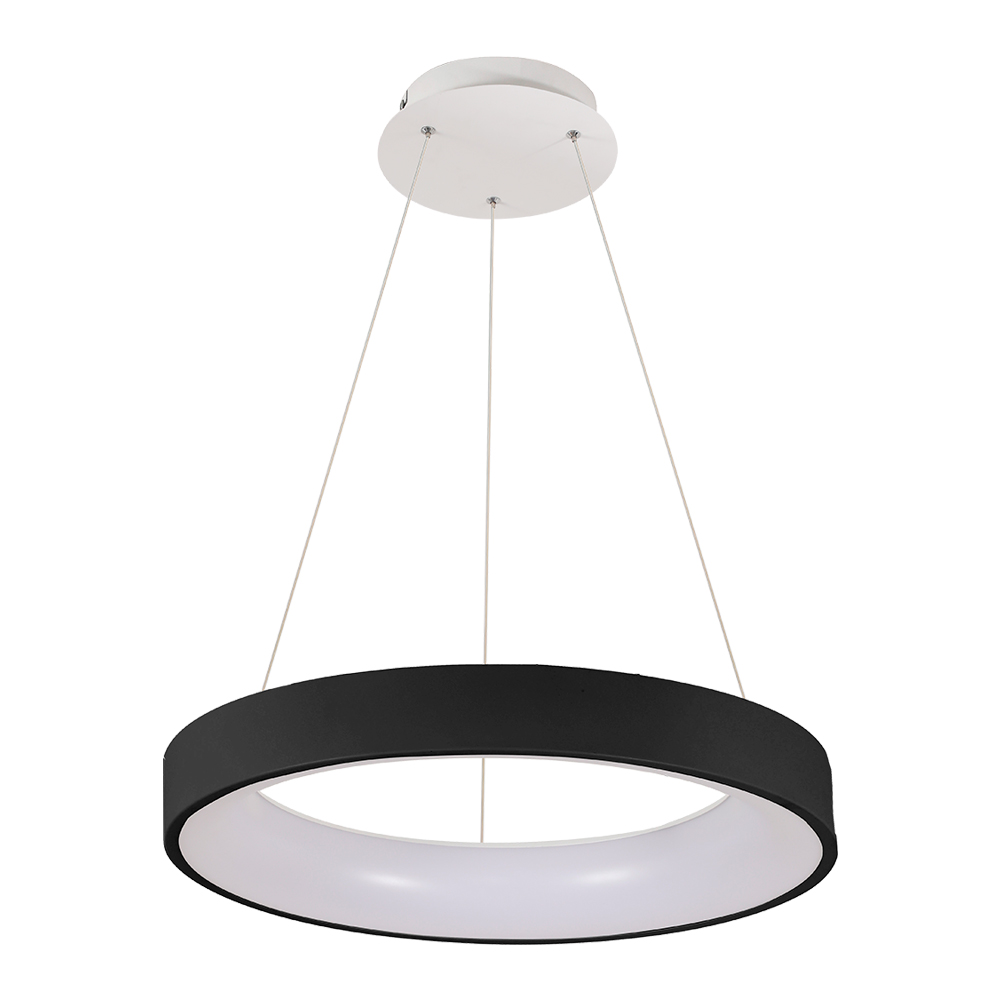 

Люстра светодиодная подвесная с пультом Sneha (99746023-46-32 BLACK 80w)
