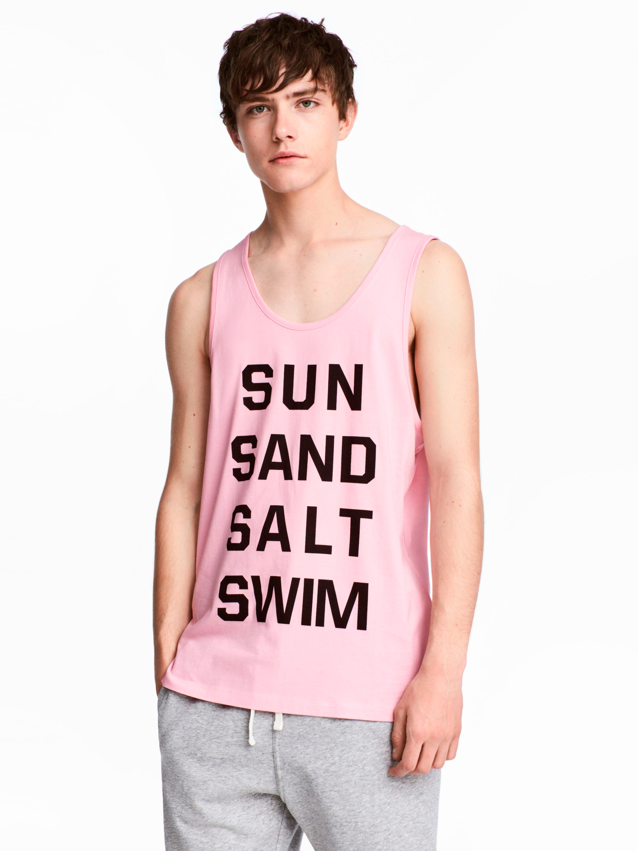 

Майка H&M 0514692-6  Розовая (СА2000001429112, Майка H&M 0514692-6 S Розовая (СА2000001429112)