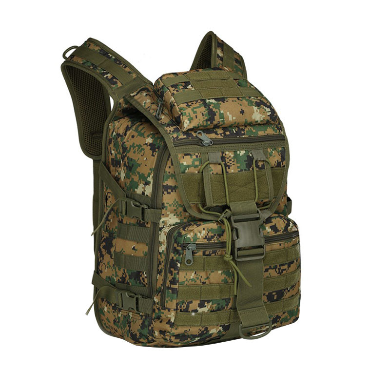 

Тактический рюкзак-сумка AOKALI Outdoor A18 Camouflage Green спортивный военный (K/OPT2_6770-24423)