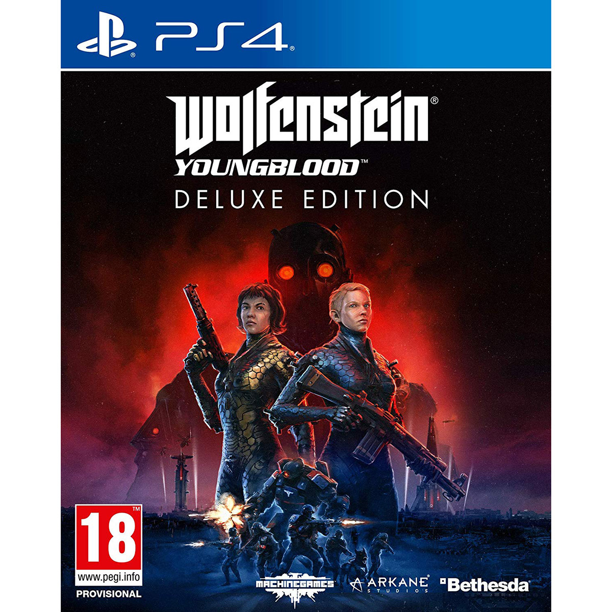 

Игра Wolfenstein: Youngblood Deluxe Edition на PS4(Blu-Ray диск, русская версия)