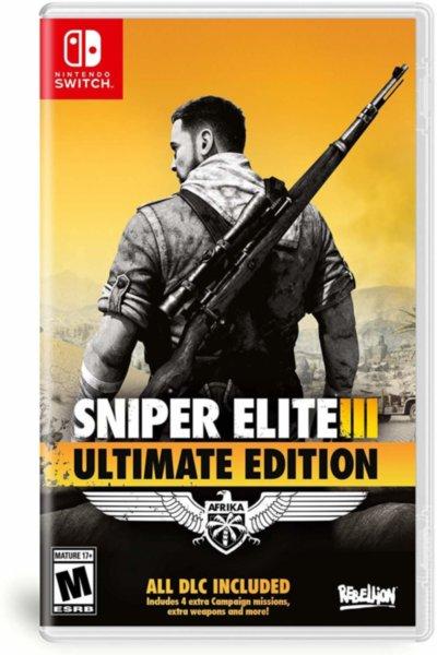 

Игра Sniper Elite III Ultimate Edition для Nintendo Switch (картридж, русские субтитры)