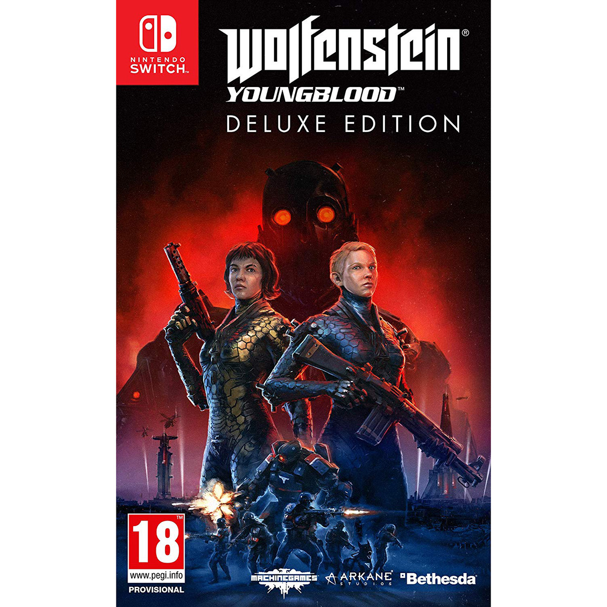 

Игра Wolfenstein: Youngblood Deluxe Edition для Nintendo Switch (код для загрузки, русская версия)