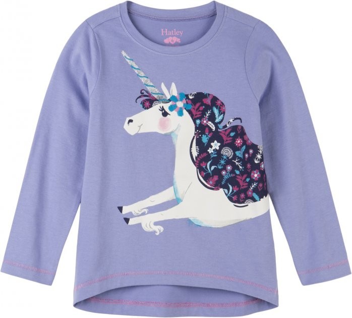 

Футболка с длинными рукавами Hatley Lovely Unicorns 122см бузковий 7А (F18LLK1228)