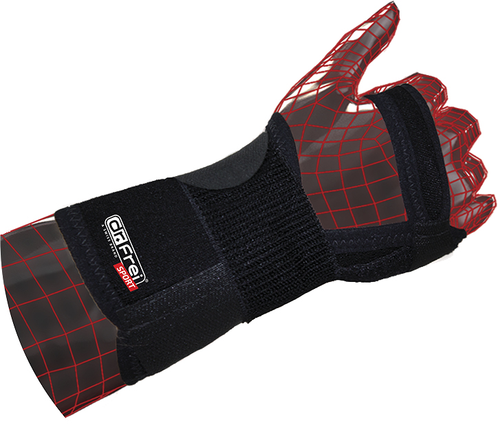 

Стабилизирующая шина Dr. Frei S8551 на луче-запястный сустав регулируемая правая размер универсальный Чорная (7640162324557)