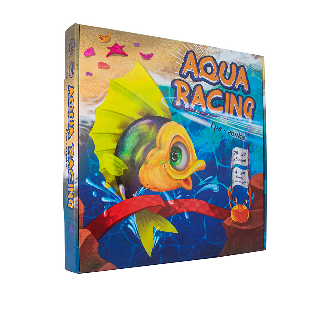 

Настольная игра Strateg Aqua racing (українська мова) (30416)