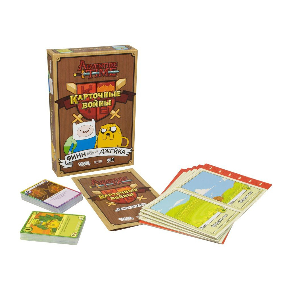 

Настольная игра Hobby World Время приключений. Карточные войны Финн против Джейка (1618)