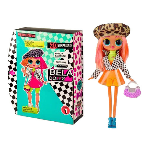 

Игровой набор с куклой "Bela Dolls" Bambi (Neonlicious) (BL1150-2)