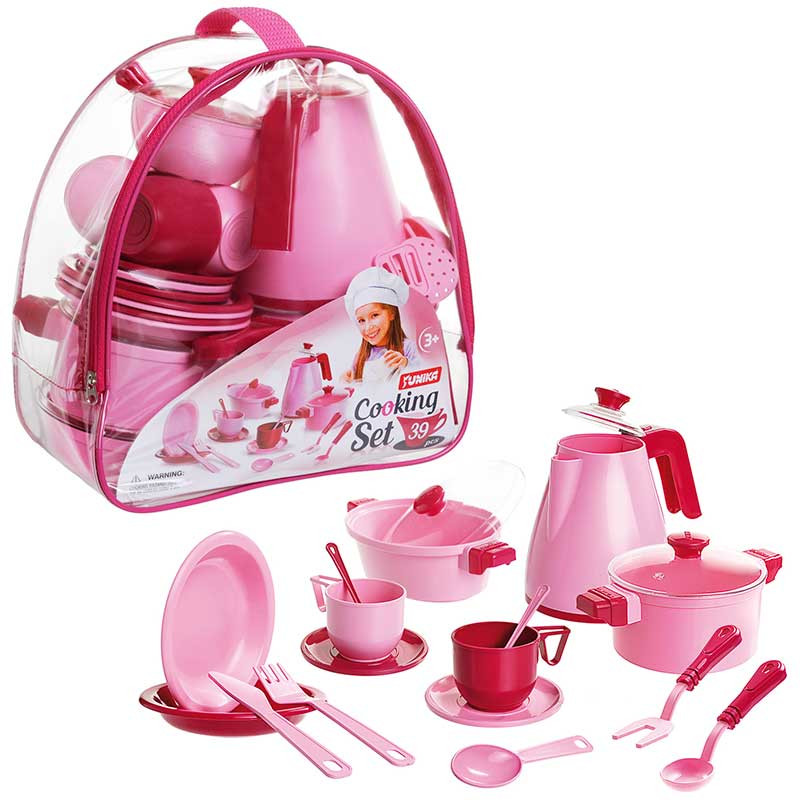 

Игровой набор посуды Cooking Set Юника ЮНИКА, 39 предметов (71764)