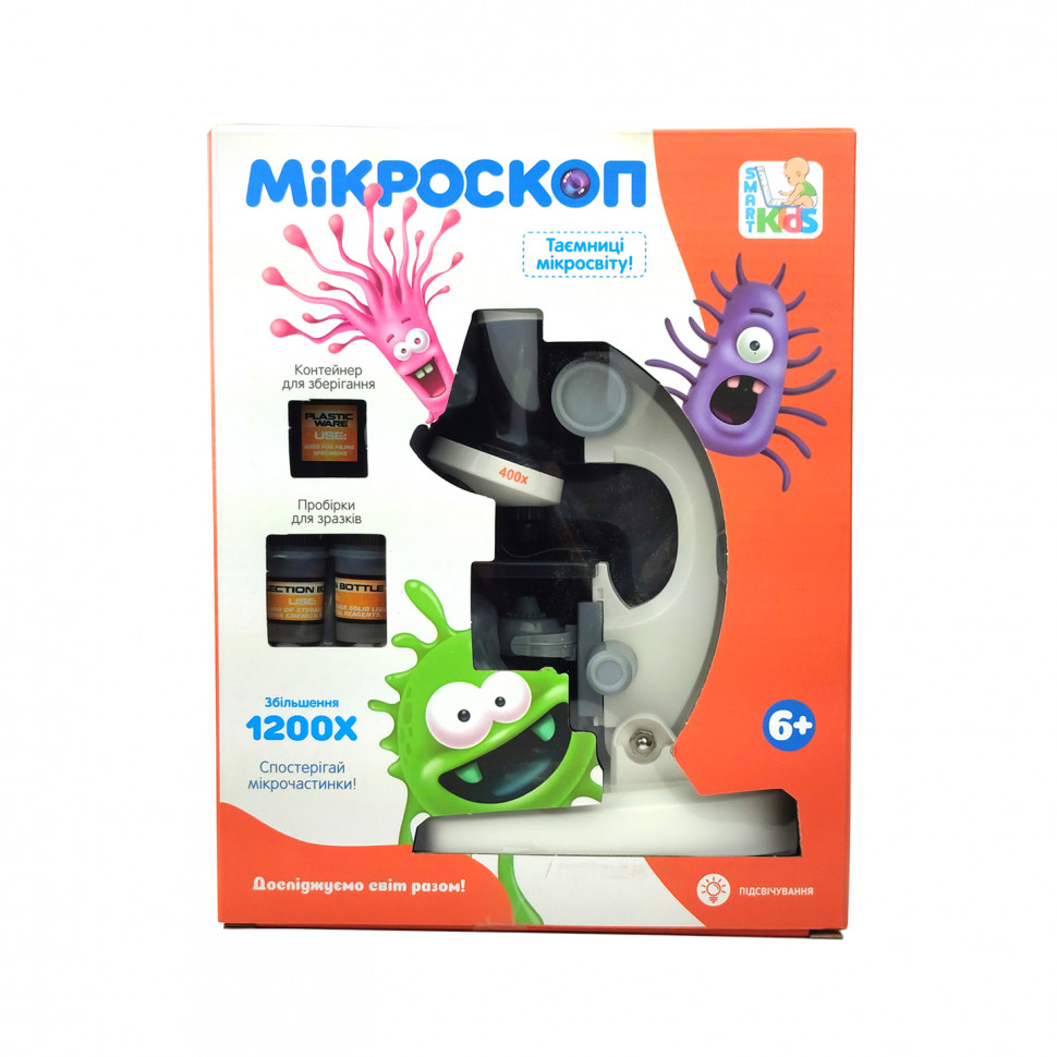 

Игровой набор "Микроскоп" Limo Toy (Белый) (SK 0026A(White))