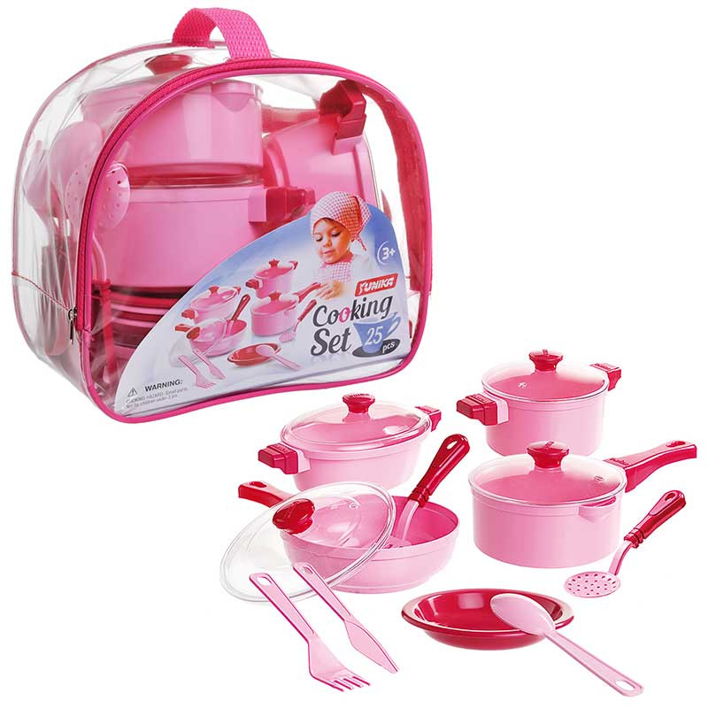 

Игровой набор посуды Cooking Set Юника ЮНИКА, 25 предметов (71757)