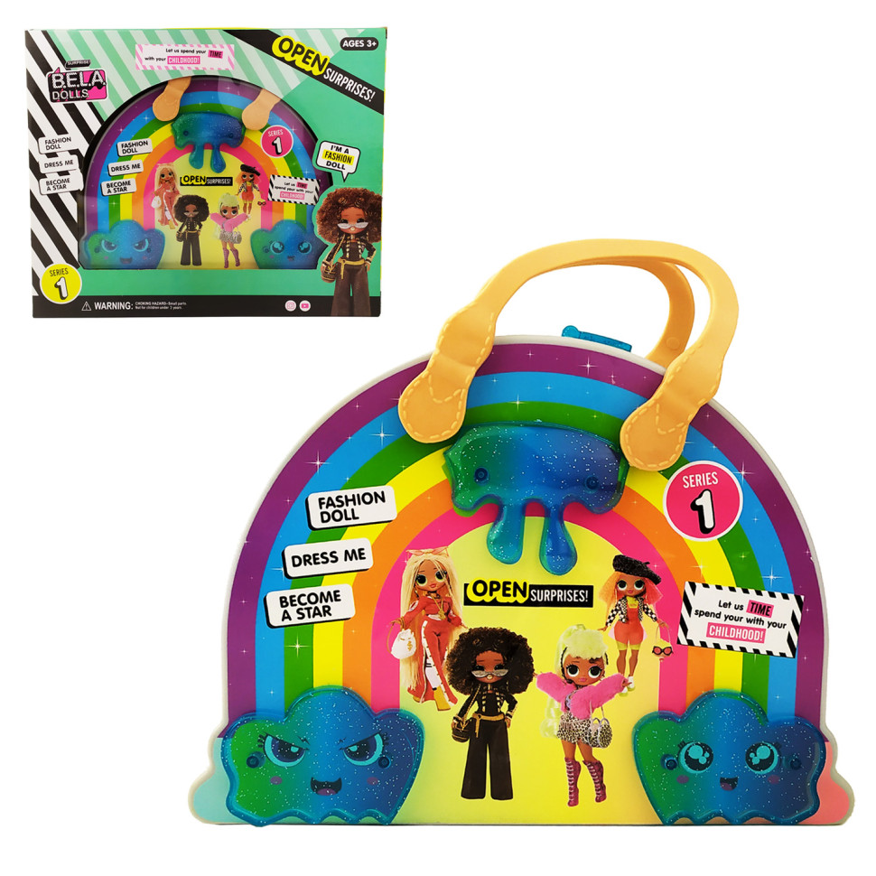 

Игровой набор Bela Dolls Bambi, сумка + кукла 17,5 см (BL1159)