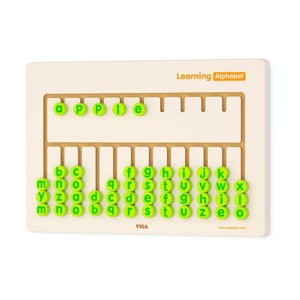 

Бизиборд Viga Toys Английский алфавит (50674FSC)